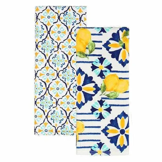 Food Network™ Kitchen Linens*Food Network Ancient Isle Lemons Kitchen Towel 2-Pk.