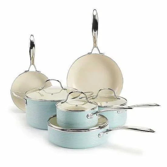 Food Network™ Cookware & Bakeware*Food Network Farmstead 10-Pc. Nonstick Ceramic Cookware Set